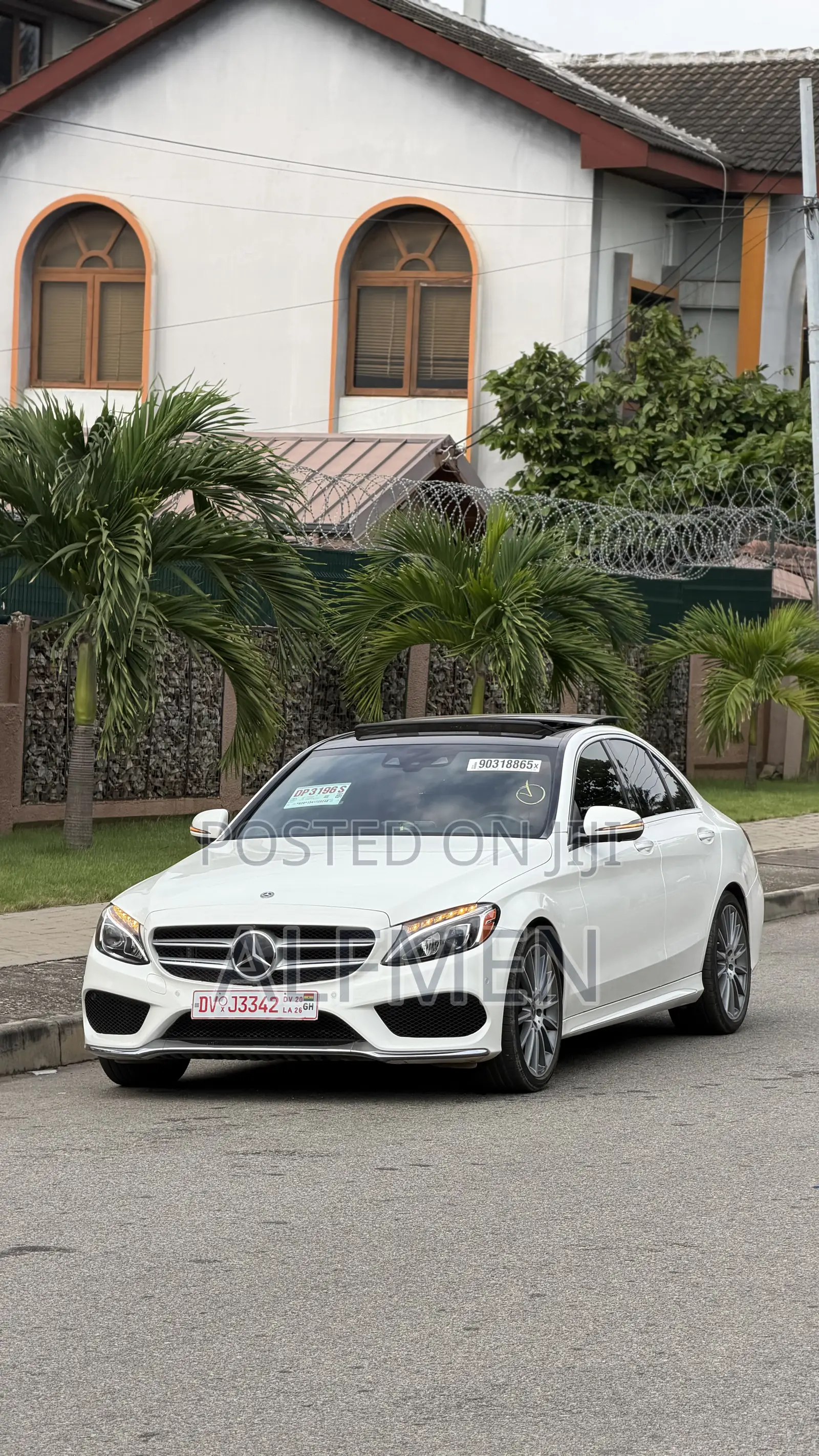 Mercedes-Benz C300 Base C300 RWD Sedan 2018 White