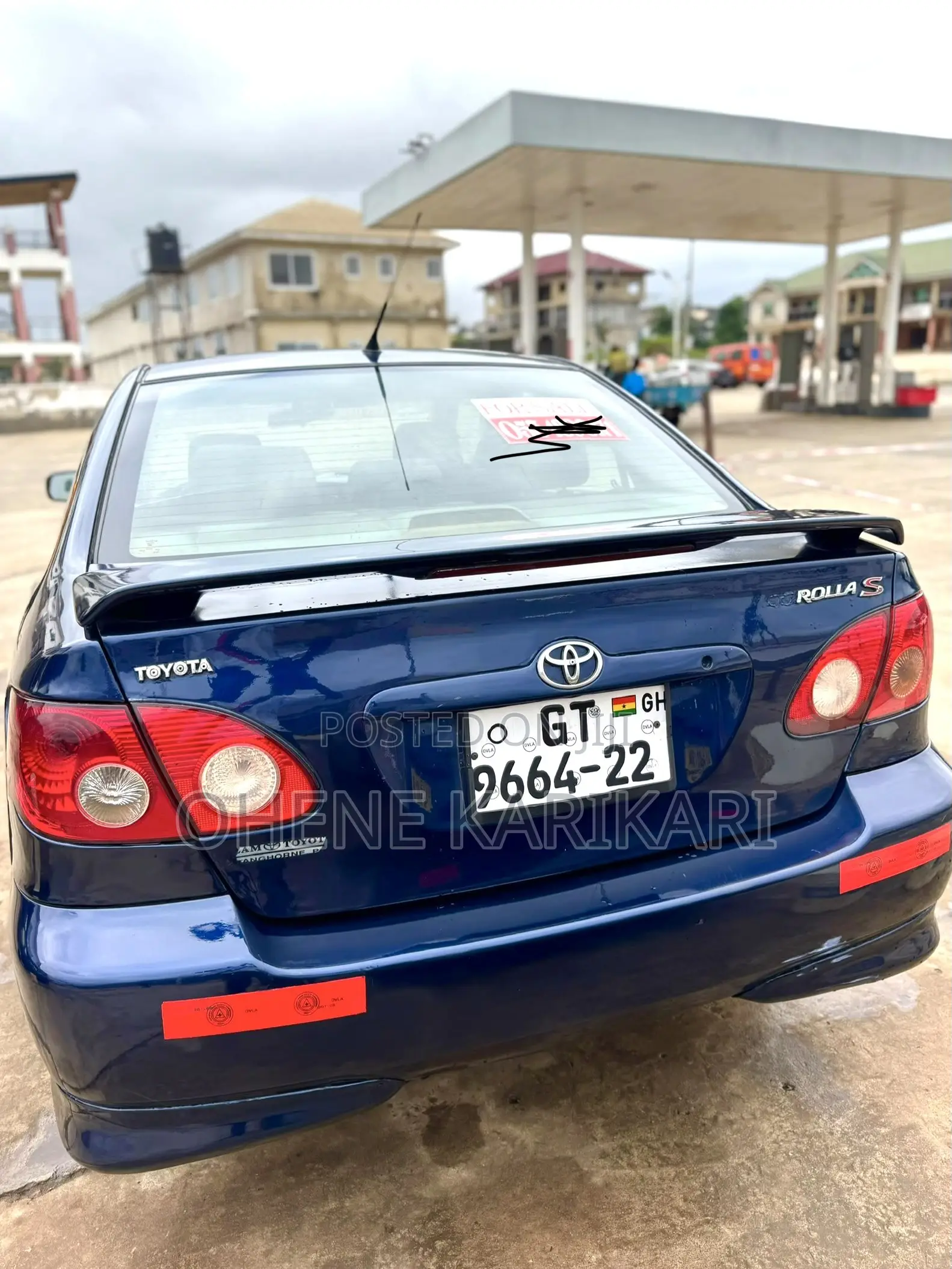 Toyota Corolla 2008 Blue