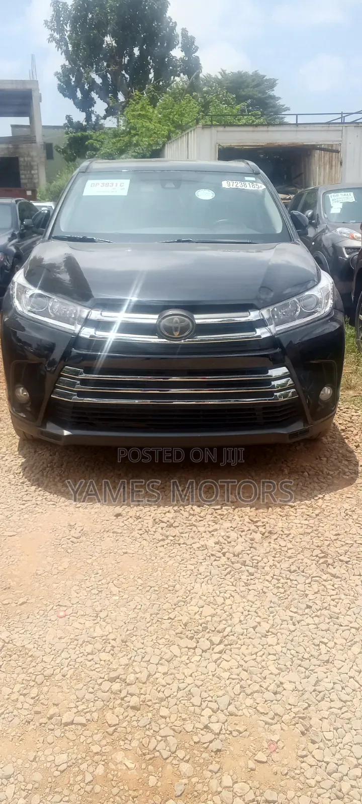 Toyota Highlander SE 4x4 V6 (3.5L 6cyl 8A) 2018 Black