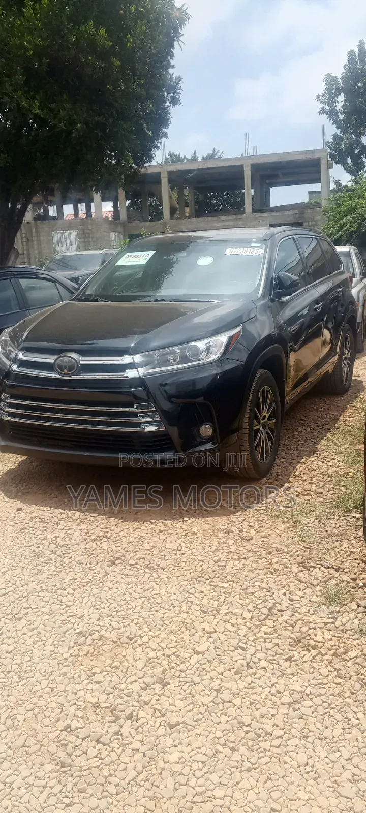 Toyota Highlander SE 4x4 V6 (3.5L 6cyl 8A) 2018 Black