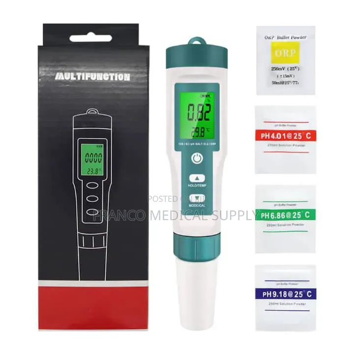 P H Meter (5 in 1 )