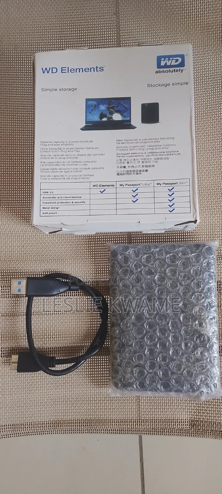 1TB External Hard Drive
