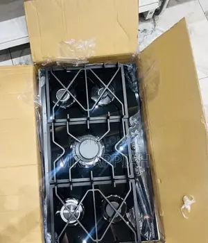 Super Classic Kenwood 90cm Tempered Glass 5 Gas Hob(Black)