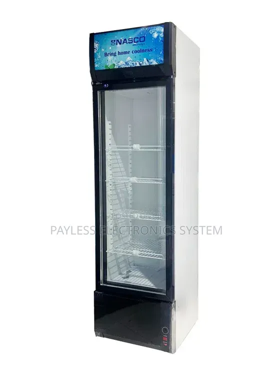 Nasco 358Ltrs Display Fridge-Nas-Fl400-1d