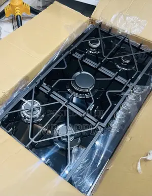 Efficient Kenwood 90cm Tempered Glass Hob(Black)