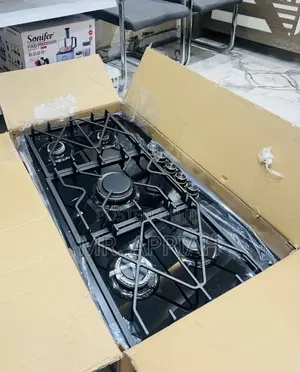 Efficient Kenwood 90cm Tempered Glass Hob(Black)