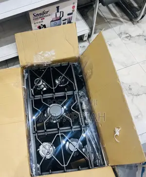 Check Out Classic Kenwood 90cm Tempered Glass 5 Gas Cooker(Black)