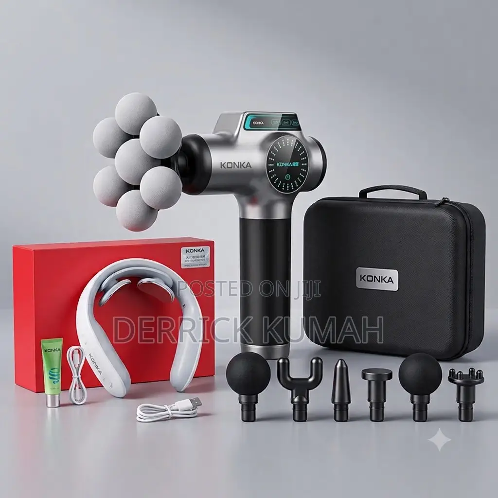 Konka Massage Gun With Neck Massager