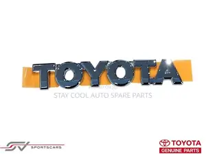 Toyota Logo Writings Emblem