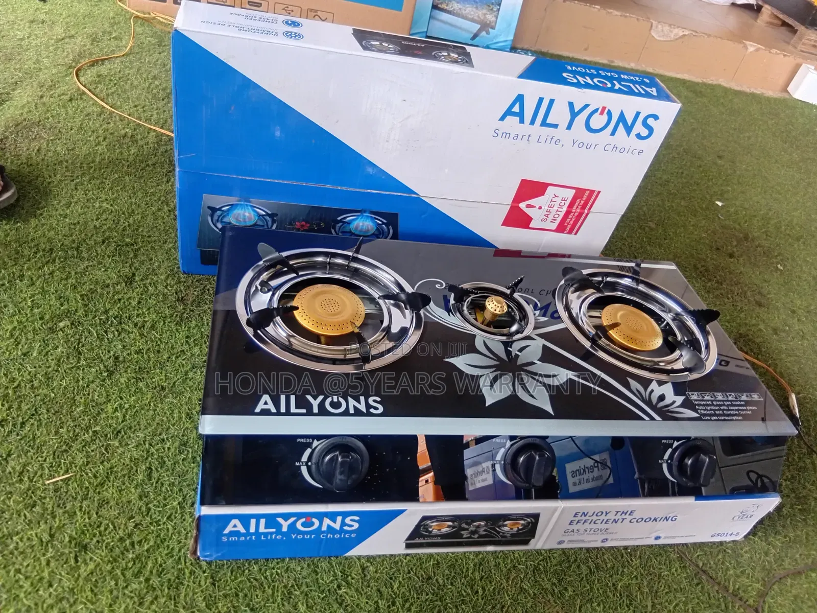 AILYONS Gas Cooker – Stylish, Durable High Quality