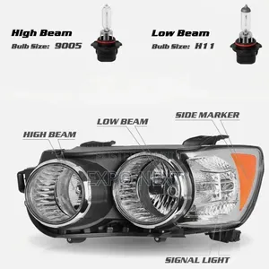 Chevy Chevrolet Sonic 2012-2016 Head Lights