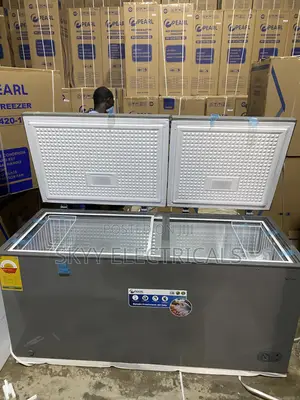 Pearl 400l Double Doors Chest Freezer