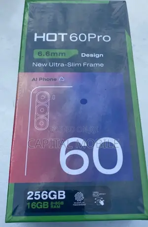 New Infinix Hot 60 Pro 256 GB Blue