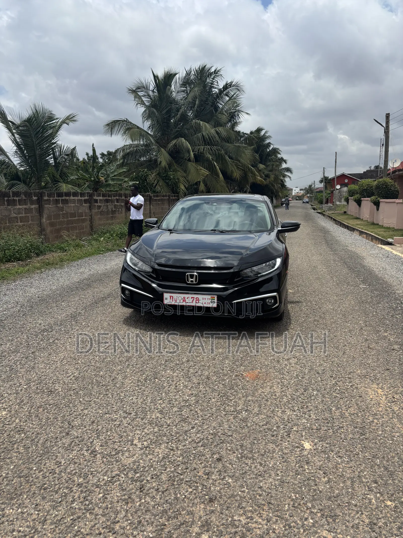 Honda Civic Touring 4dr Sedan (1.5L 4cyl) 2017 Black