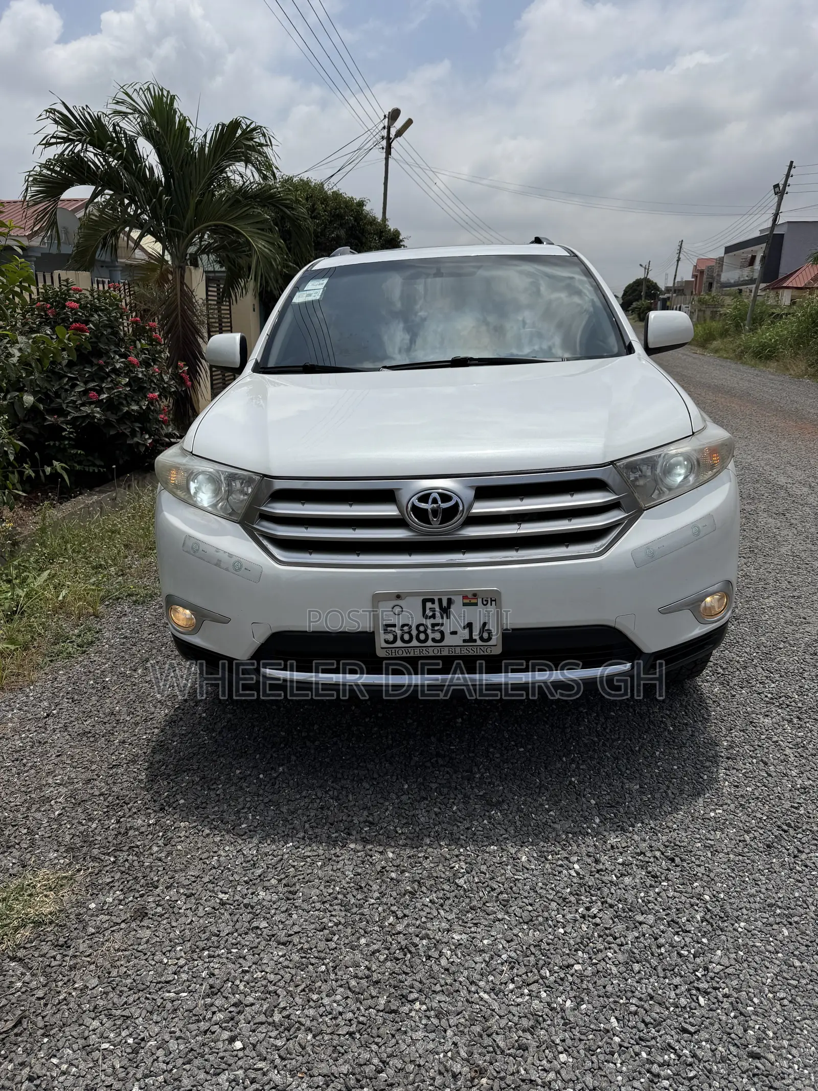 Toyota Highlander Limited 2012 White