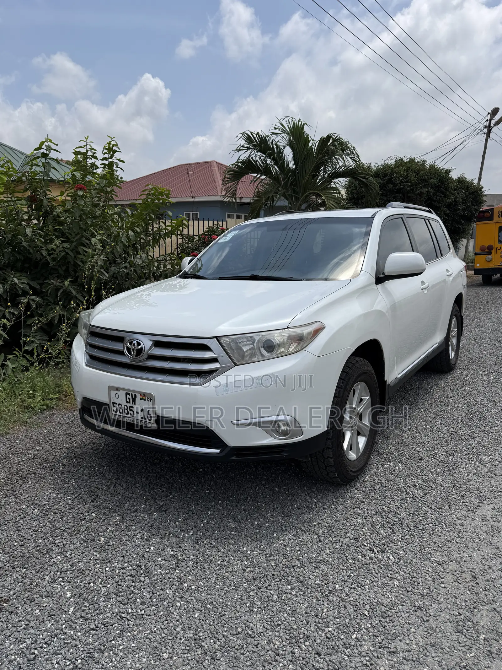 Toyota Highlander Limited 2012 White