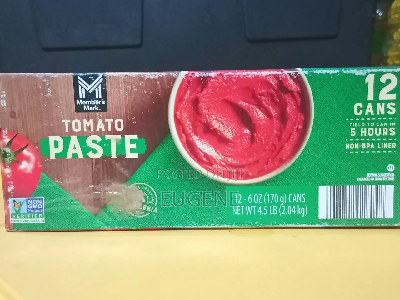 Member's Mark Tin Tomato Paste - Texas Chili (4.5lb/2.04kg)