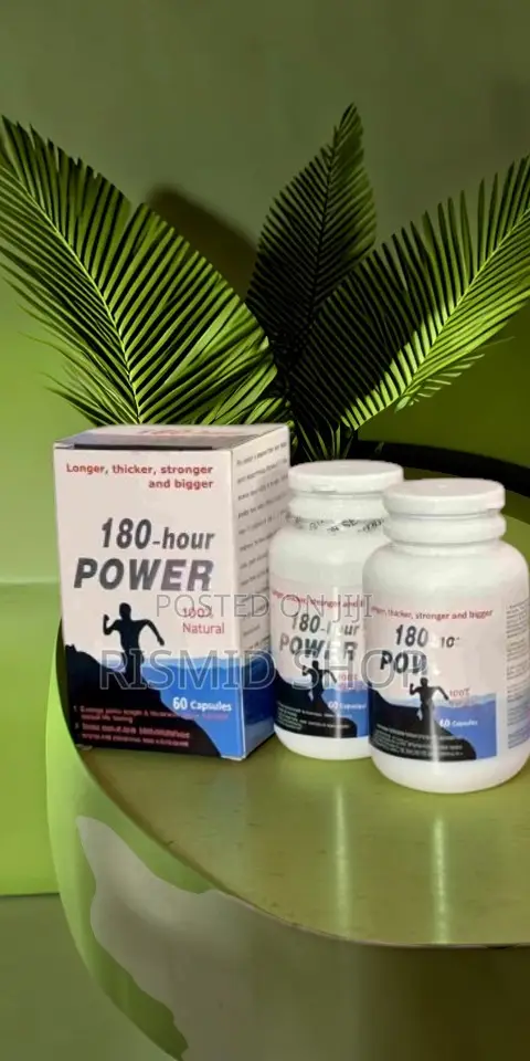 180-Hour Premium Manhood Capsules – Men’s Stamina Power