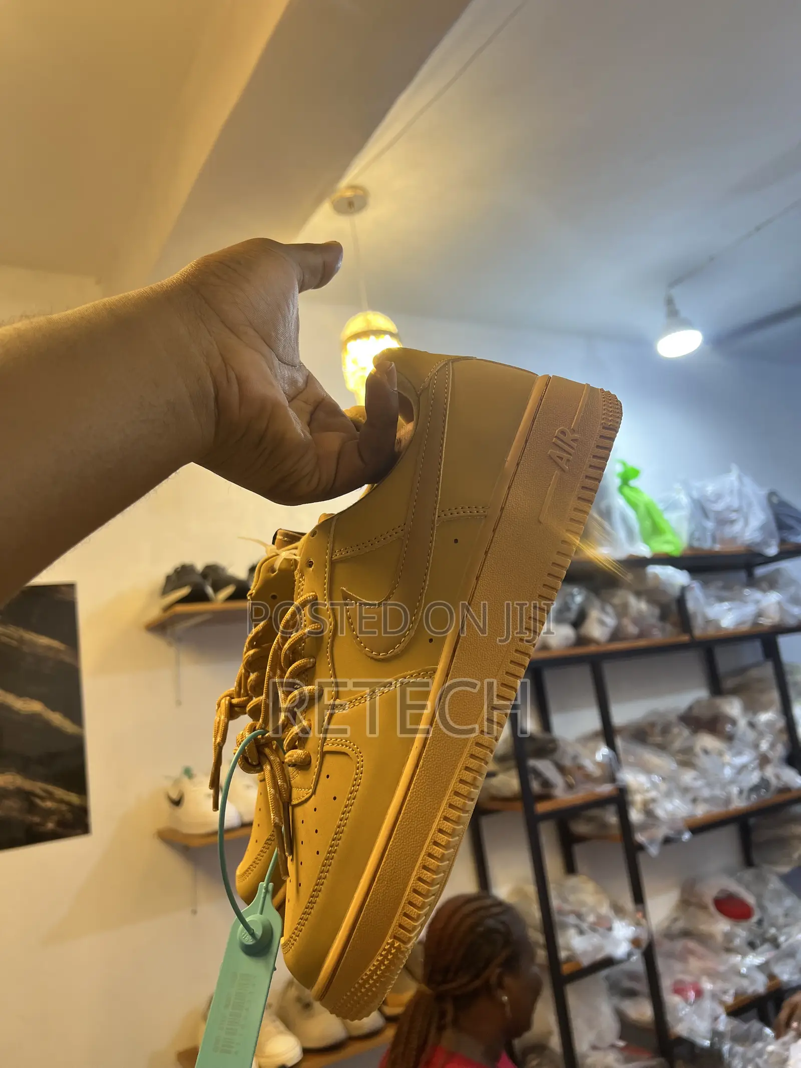 Nike Air Force 1 '07 Wb Flax/Wheat-Gum Light Brown-Black