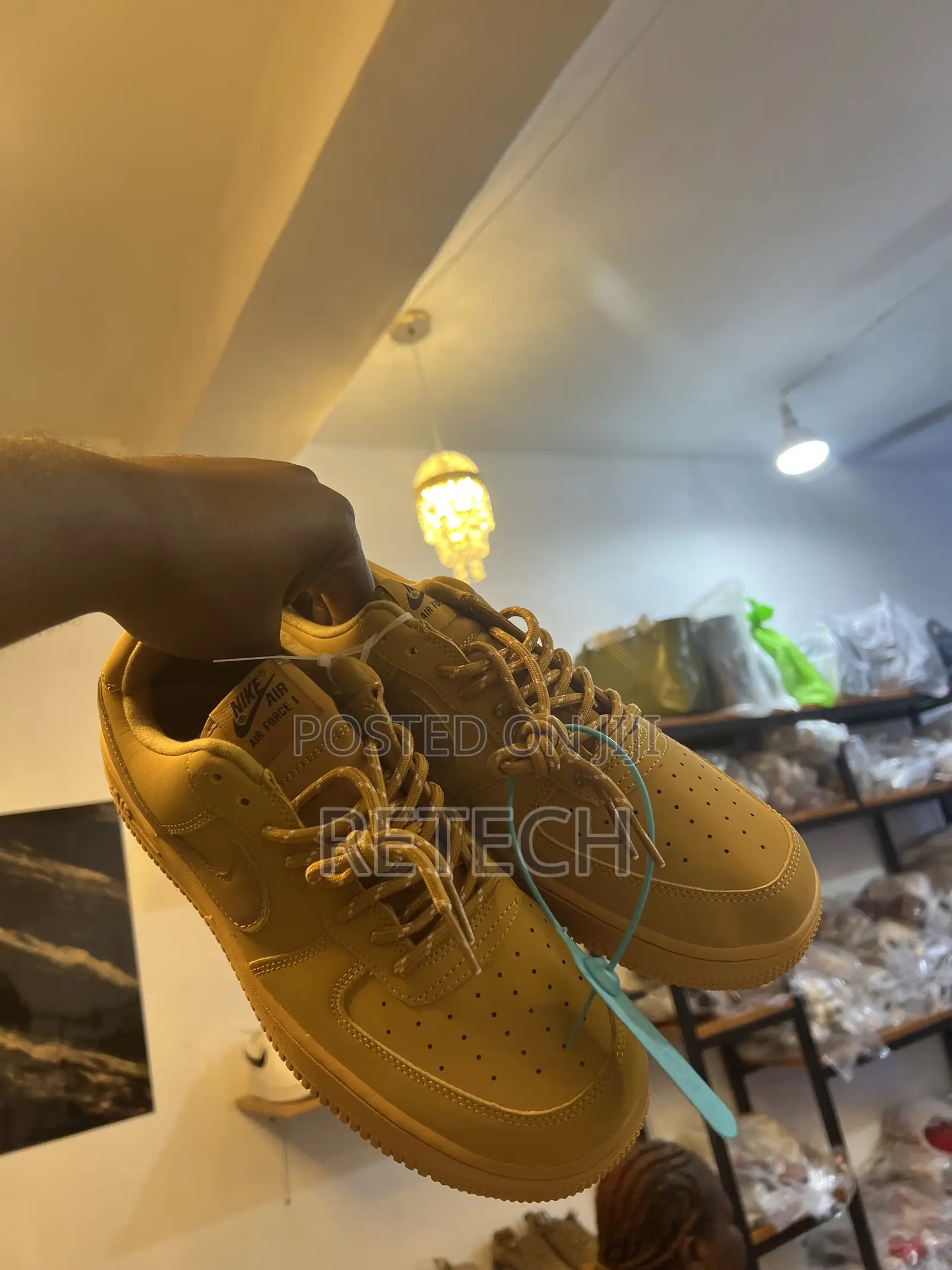 Nike Air Force 1 '07 Wb Flax/Wheat-Gum Light Brown-Black