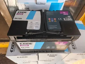 AGM 15 Plates Exide Battery 72Ah EK720 + Free Delivery + 1yr Warranty