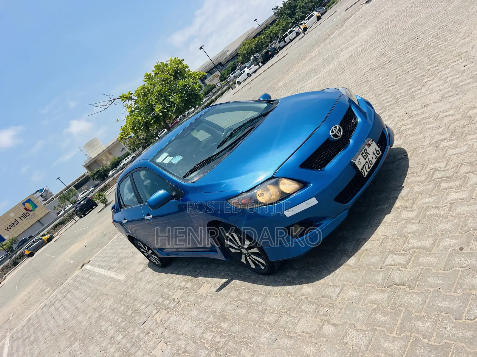 Toyota Corolla 2010 Blue