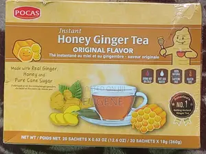 Pocas Instant Honey Ginger Tea Original Flavor 20 Sachets (360g)