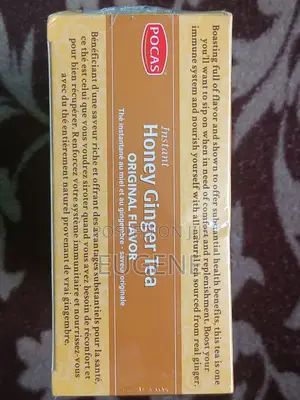Pocas Instant Honey Ginger Tea Original Flavor 20 Sachets (360g)