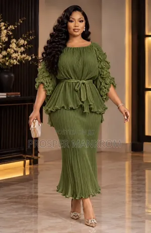Ladies Dress Miyake Style