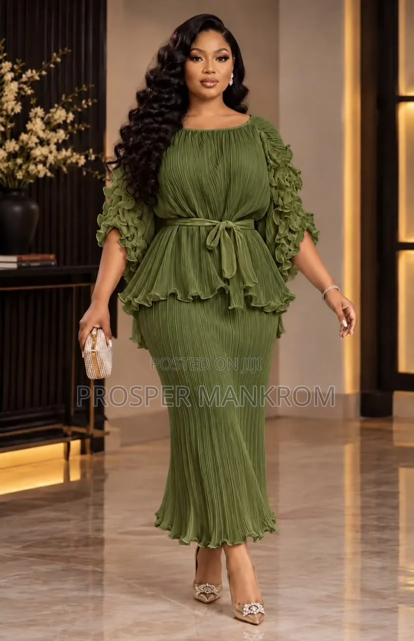 Ladies Dress Miyake Style