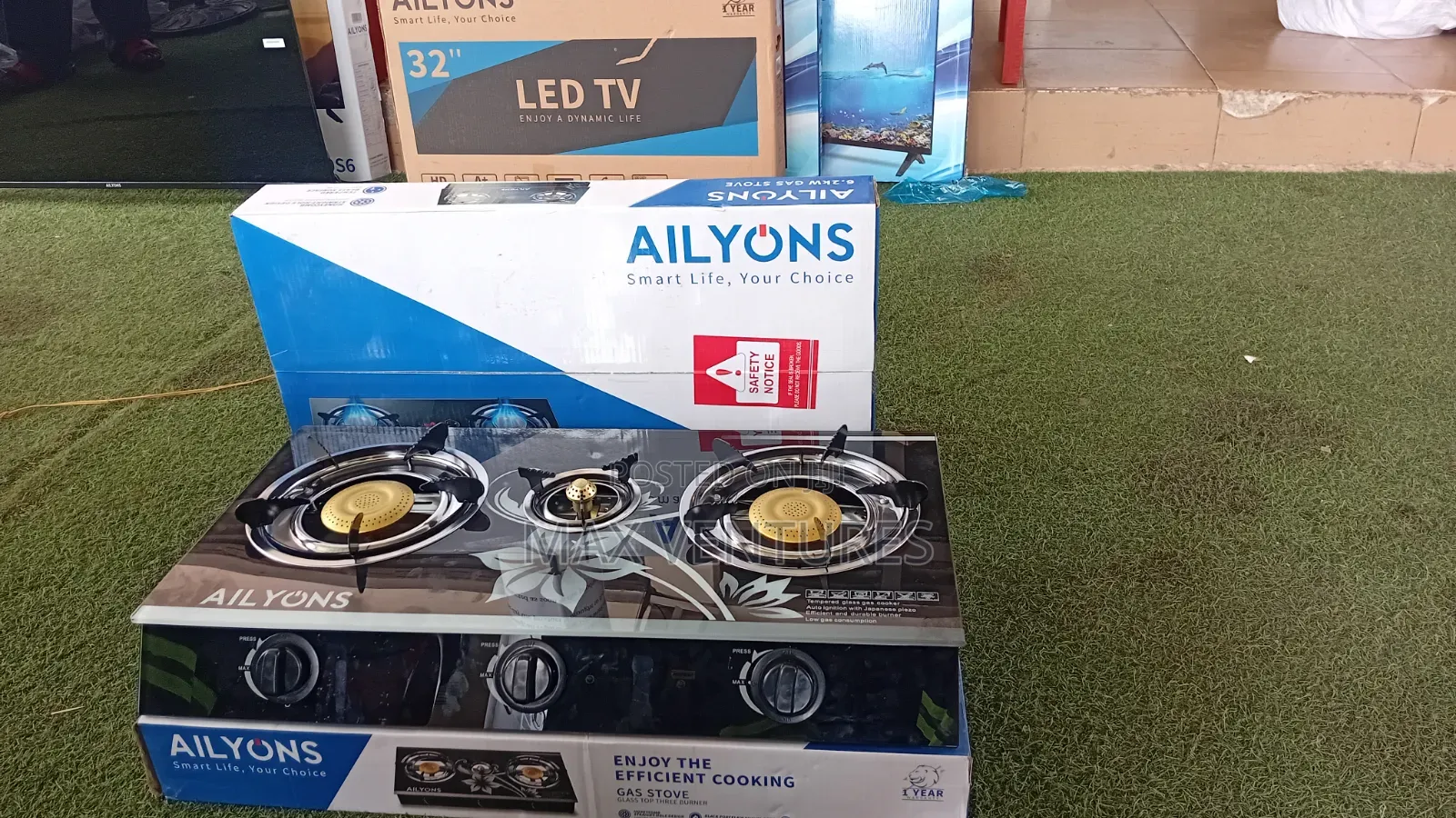 Ailyons 7.5kW FAS Gas Stove – Premium Cooking Experience