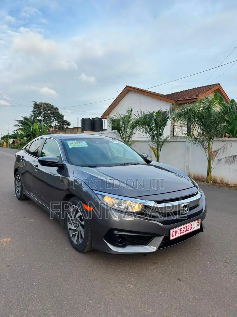 Honda Civic LX Sedan 2018 Gray