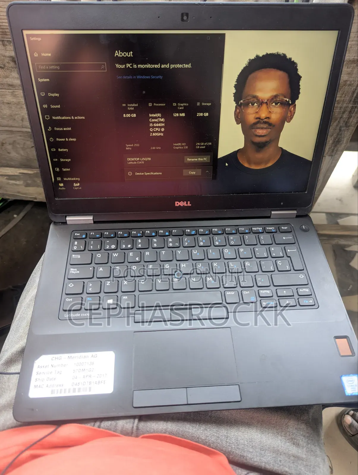 Laptop Dell Latitude 14 E5470 8GB Intel Core i5 SSD 256GB