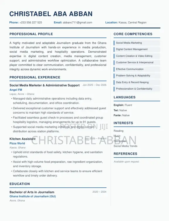 Secretary and Marketers