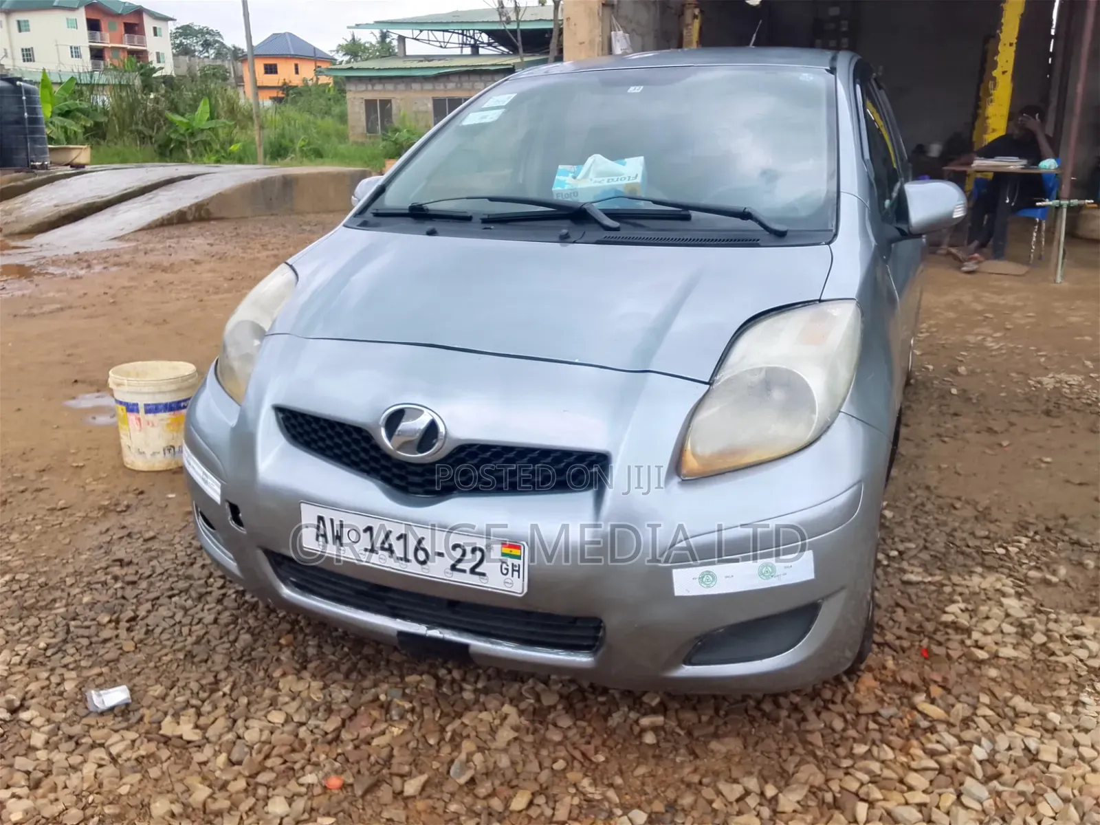 Toyota Vitz 2009 Gray