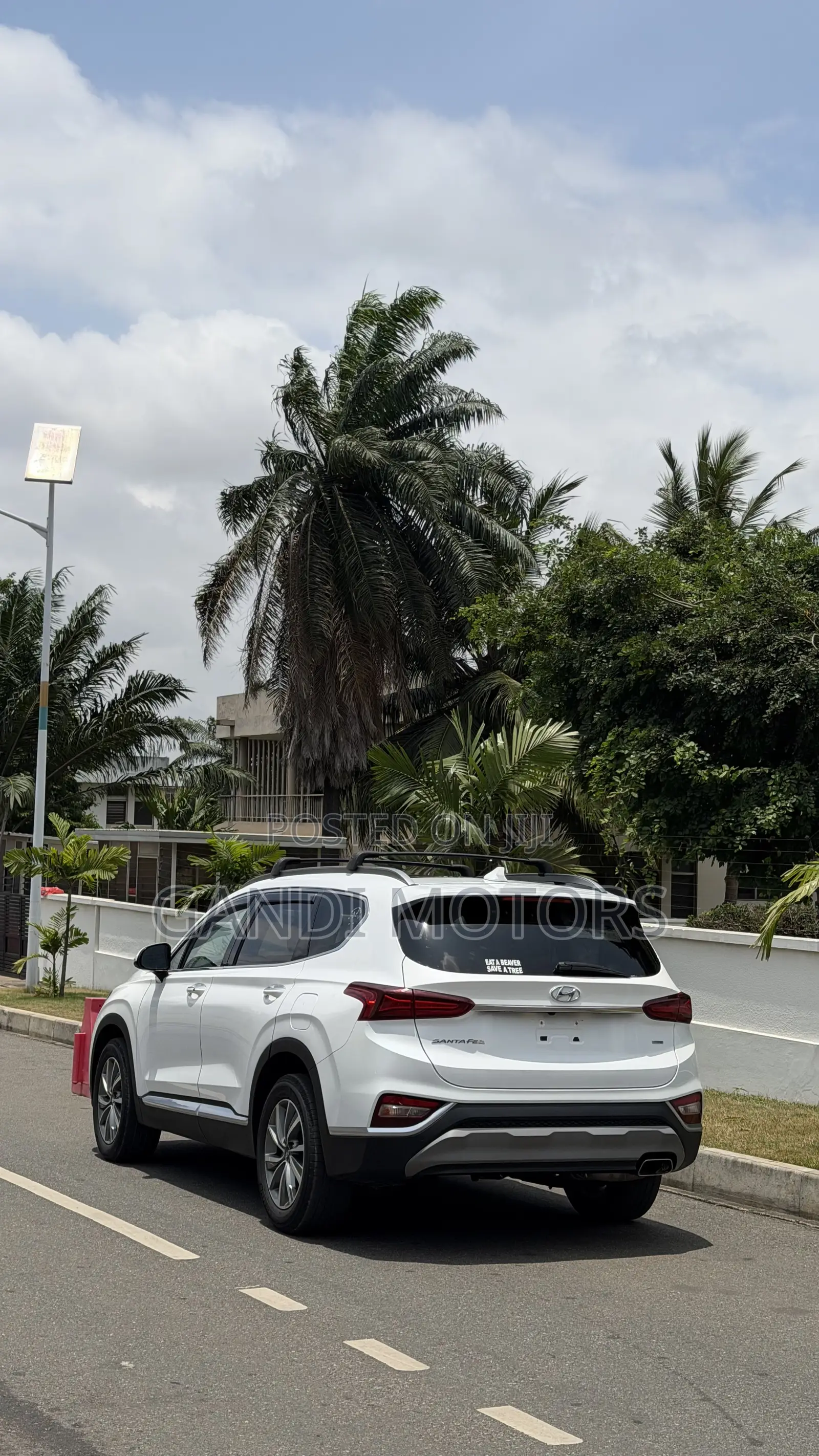 Hyundai Santa Fe 2019 White