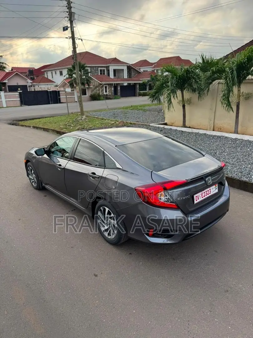 Honda Civic LX Sedan 2018 Gray