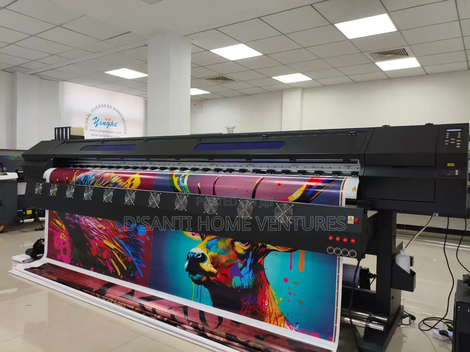 Yinghe 10ft (3.2m) Double XP600 Head Industrial Large Format Printer
