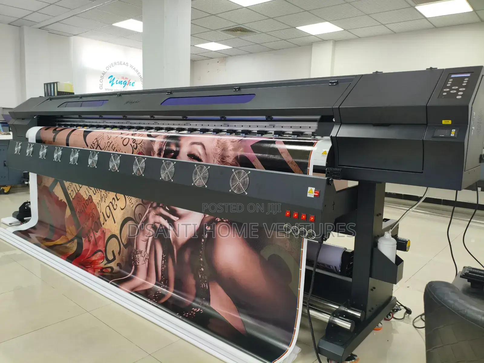 Yinghe 10ft (3.2m) Double XP600 Head Industrial Large Format Printer