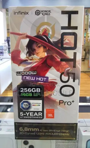 New Infinix Hot 50 Pro+ 4G 256 GB Gold