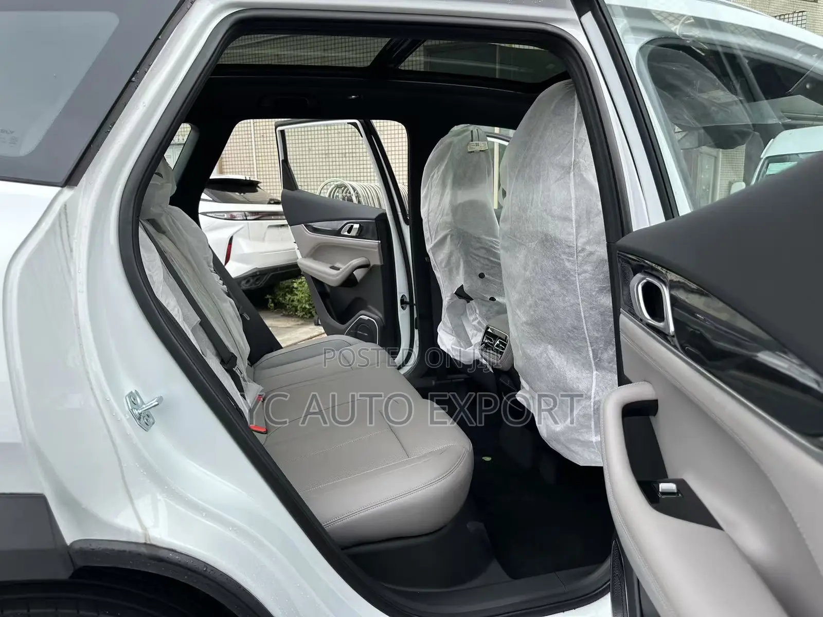New Geely Boyue 2025 White