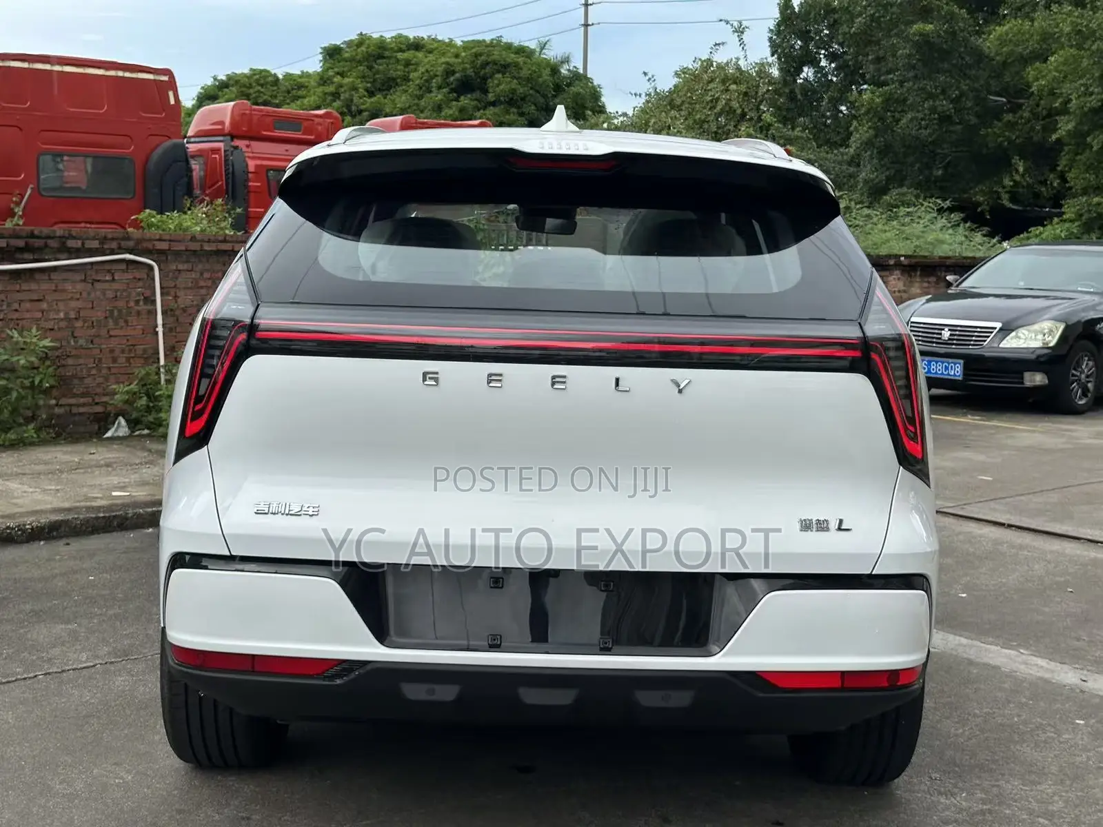 New Geely Boyue 2025 White