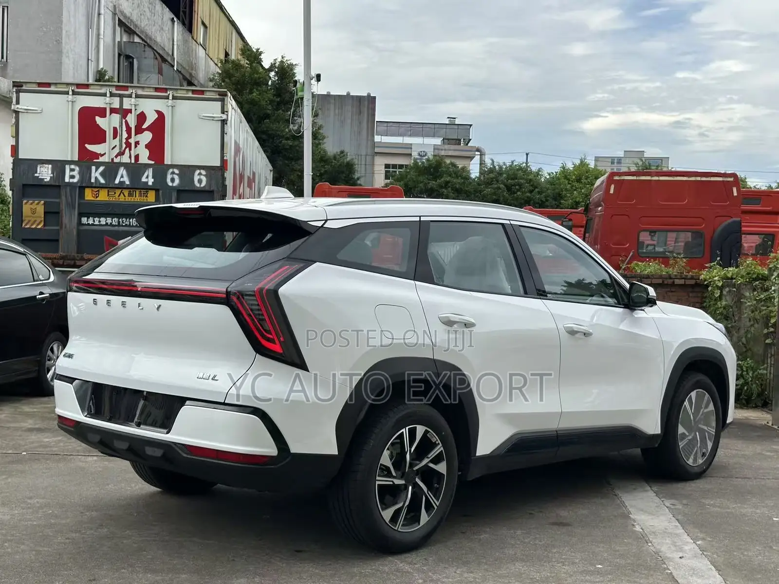 New Geely Boyue 2025 White