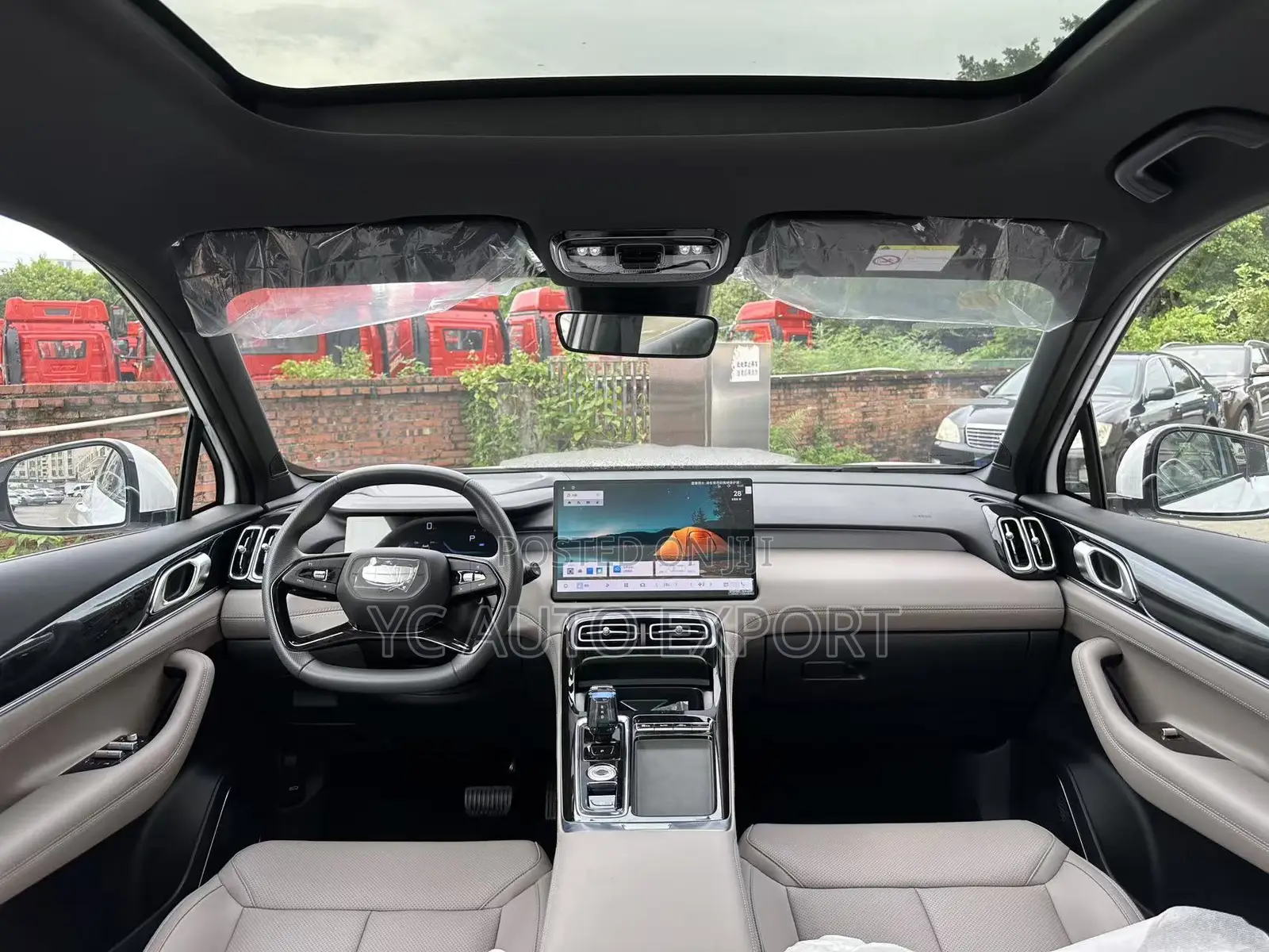 New Geely Boyue 2025 White