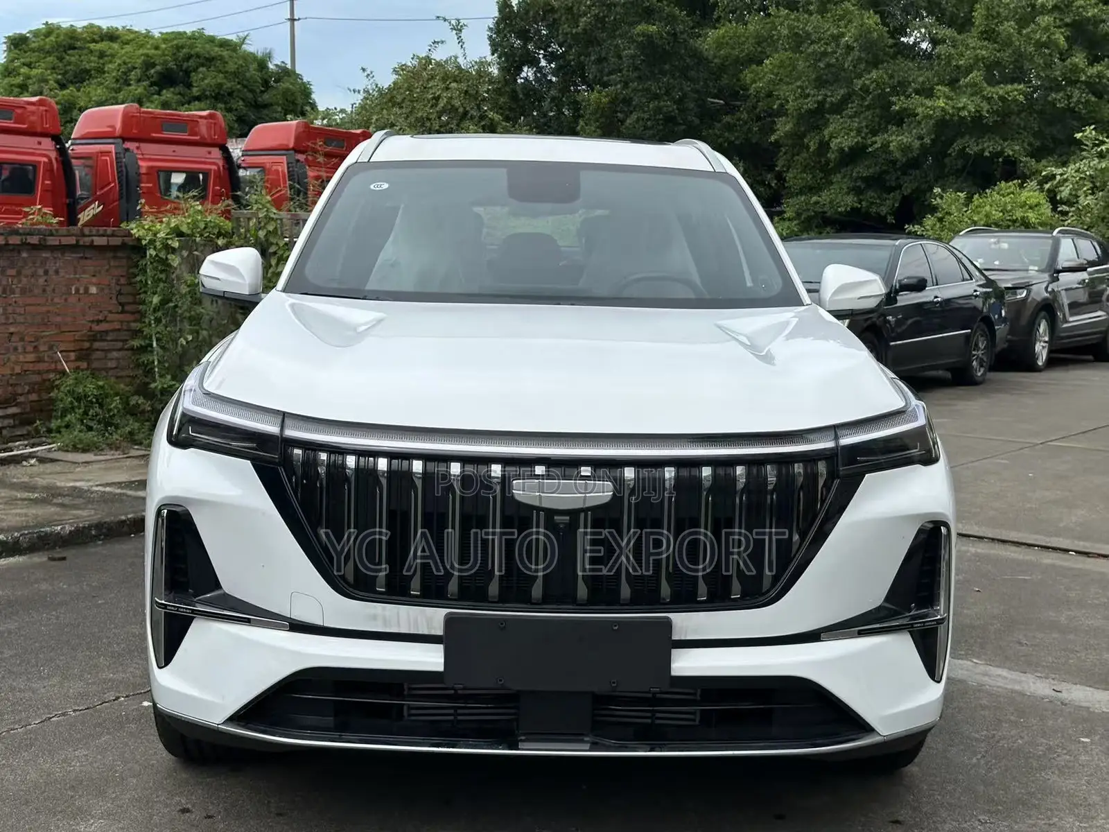 New Geely Boyue 2025 White
