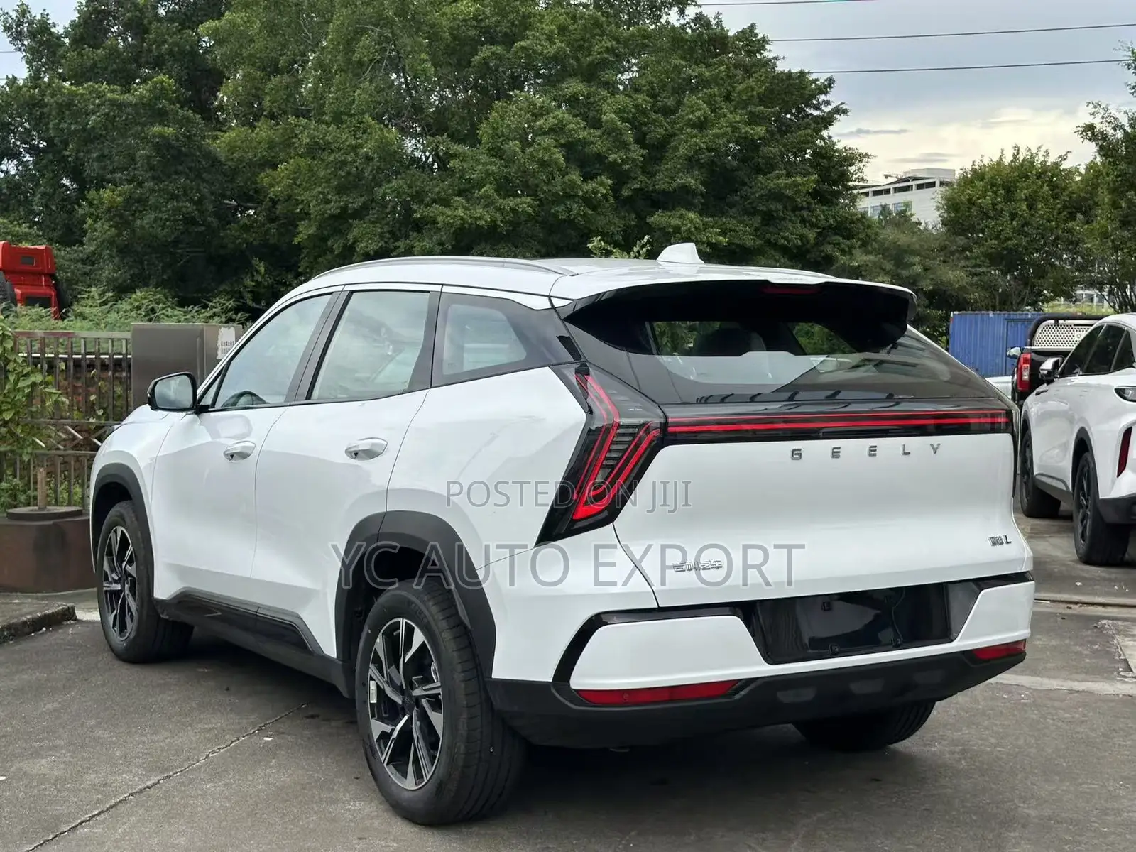 New Geely Boyue 2025 White