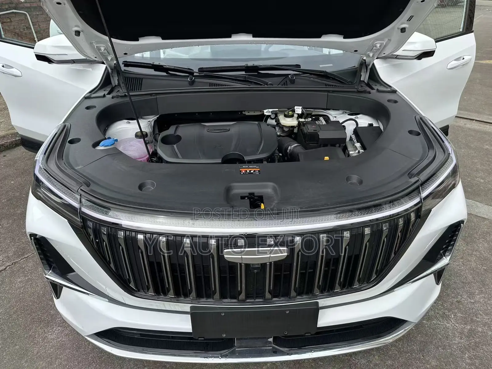 New Geely Boyue 2025 White