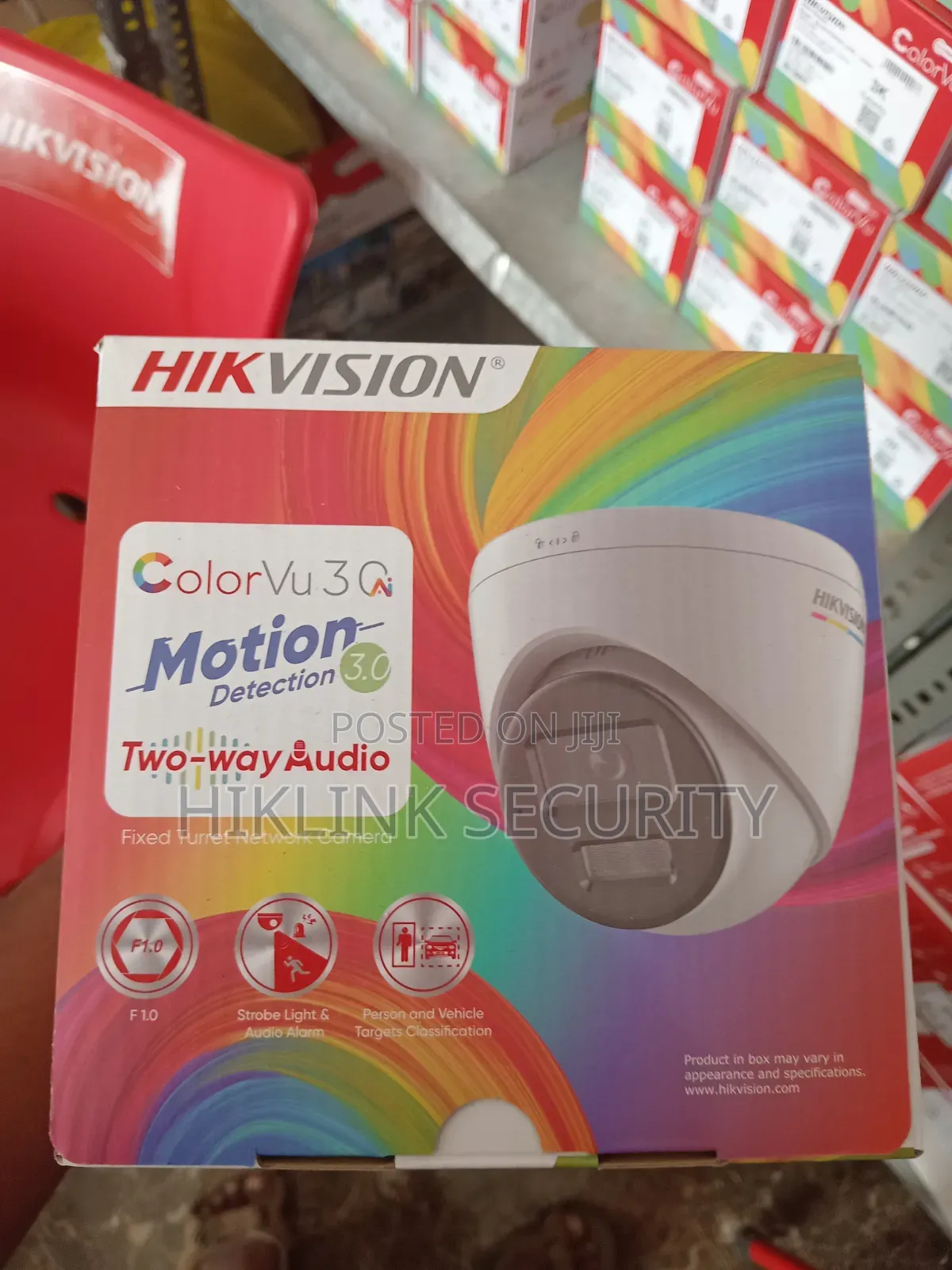 4Mp Ip ColorVu Camera With Two Way Audio