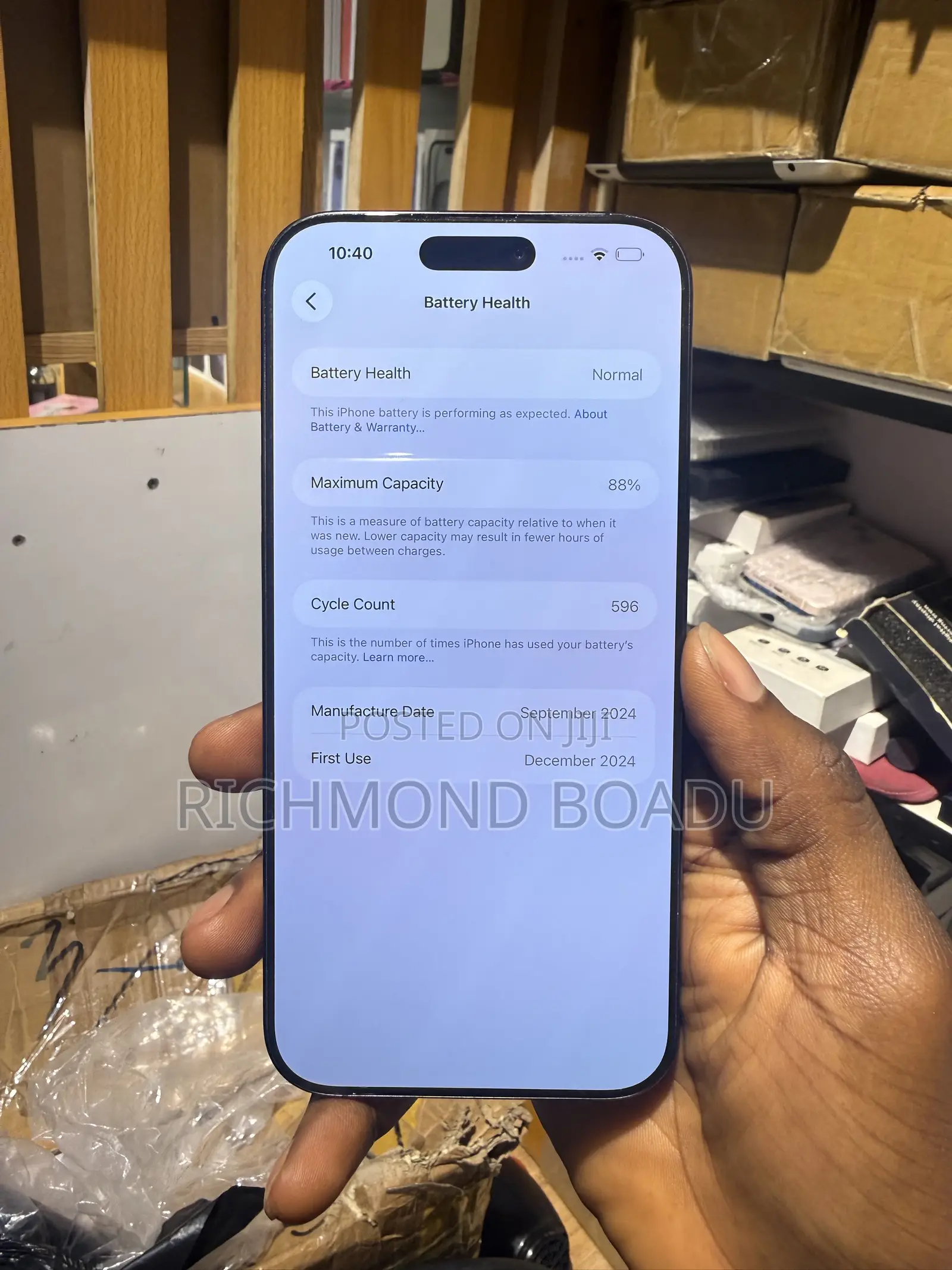 Apple iPhone 16 Pro Max 256 GB Black