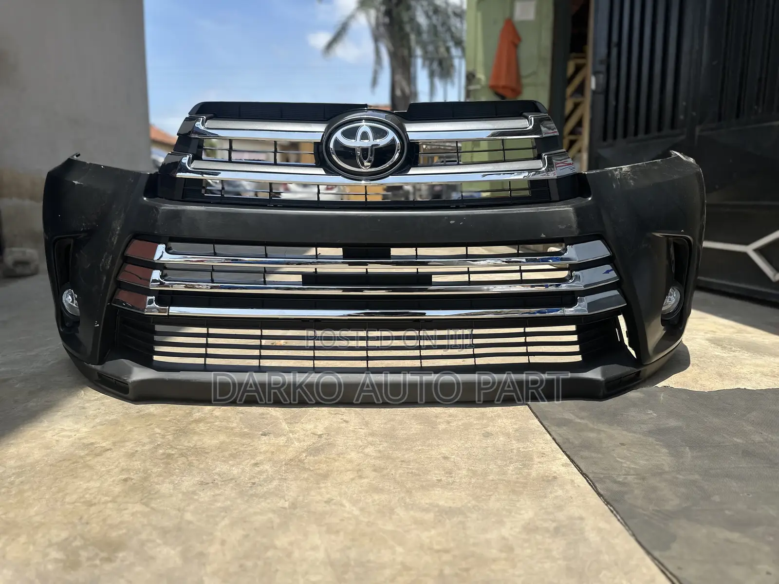 Toyota Highlighted 2017-2019 Front Bumper Complete Available Now